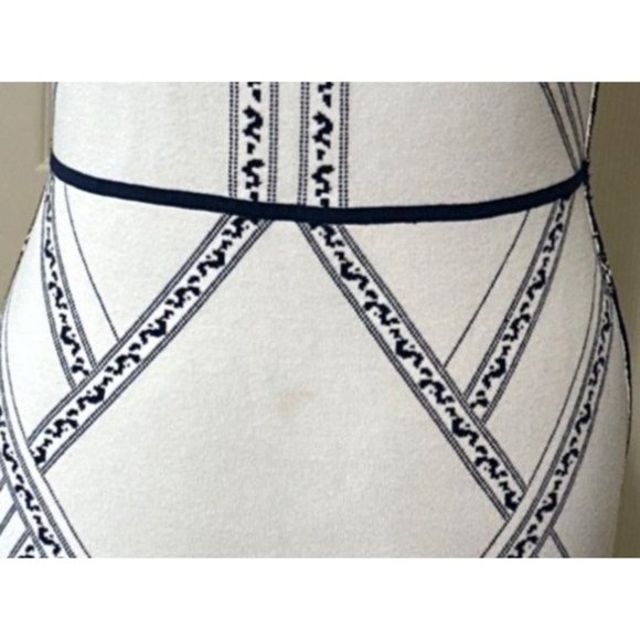 CeCe by Cynthia Steffe Brand Fit & Flare Dress Stretch Rayon Blend Women Size L - Picture 5 of 14